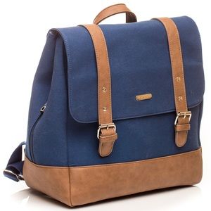 Little Unicorn Navy Marindale Diaper Bag Backpack